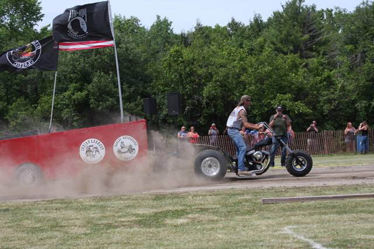 Harley Rendezvous Old School Biker